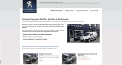 Desktop Screenshot of kuttler-kiefferautos.fr